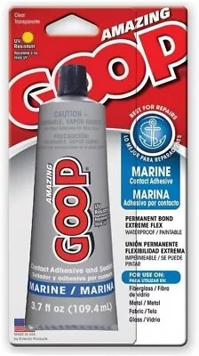 Marine Goop 170011 3.7 Oz Marine Contact Adhesive Sealer - Pack Of 12 Tubes • $94.99