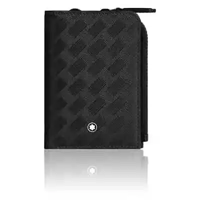 Montblanc Extreme 3.0 Black Leather Card Holder #129980 ~ NIB • $299.95