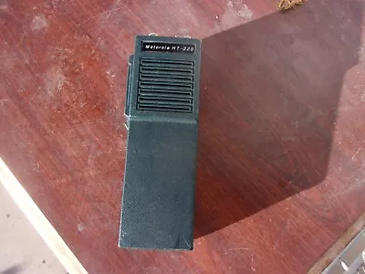 Vintage Motorola HT220 Handie Talkie 2-Way Radio No Antenna Name Plate Stencil • $56