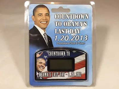 Countdown Clock Obama's Last Day 1-20-2013  Re-Election  Big Mouth Toys • $13.99