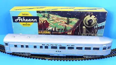 Athearn 1830 Santa Fe Stream Line Observation Used Train Car HO Scale W/Box • $17.95