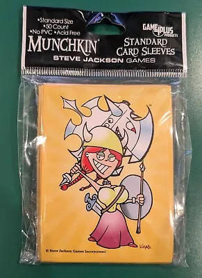 MUNCHKIN Card Sleeves FLOWER - New & Factory Sealed Pack Of 50 - Standard Size • $5.89