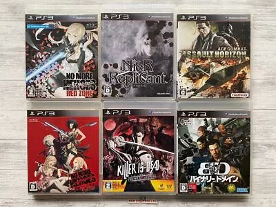 SONY PS3 No More Heroes Nier Replicant Killer Is Dead Ace Combat  Binary Domain • $159.02