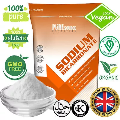 £7.99 • Buy Sodium Bicarbonate Of Baking Soda Bicarb Vegan 100% Pure BP/USP Food Grade Fine 