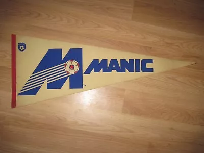 Vintage 1981 NASL North American Soccer League Montreal Manic Pennant/Free SH! • $22.46