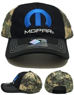 Mopar Checkered New Dodge Plymouth Chrysler Ram Hemi Camo Black Blue Era Hat Cap • $19.69