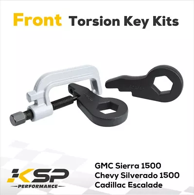 $58.49 • Buy Front Lift Kit Torsion Bar Key 1 - 3  For 1999-2007 GMC Chevy Silverado Sierra