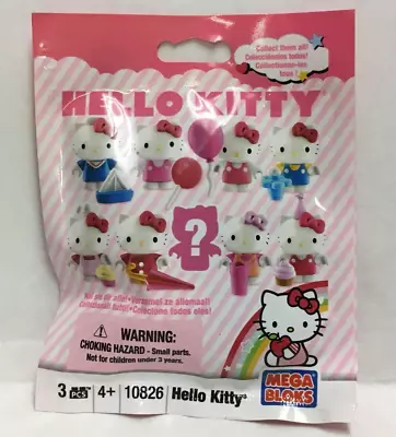 Hello Kitty Mega Bloks Mystery Figure Blind Bag Toy 2011 Sealed 10826 (H22) • $9.99