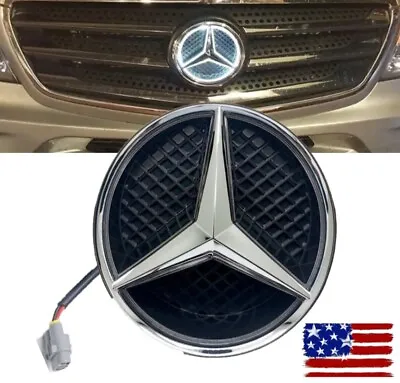 LED Light Front Grille Star Emblem Logo For Mercedes Benz C300 CLA250 GLA250 ML • $30.99