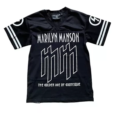 Marilyn Manson Shirt Small Killstar The Golden Age Of Grotesque Rare • £60