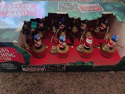 1992 Rare Mr. Christmas Santa's Marching Band W/8 Musicians/ Toy Soldiers WORKS • $120