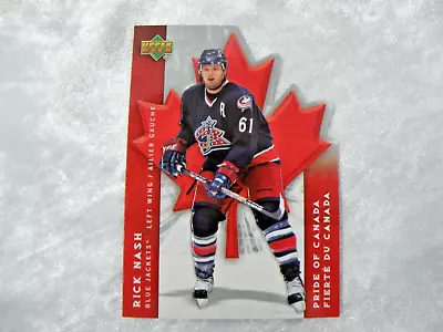 Mc DONALDS 2007/08 PRIDE Of CANADA HOCKEY CARD #PC2 RICK NASH EX COND • $7.20