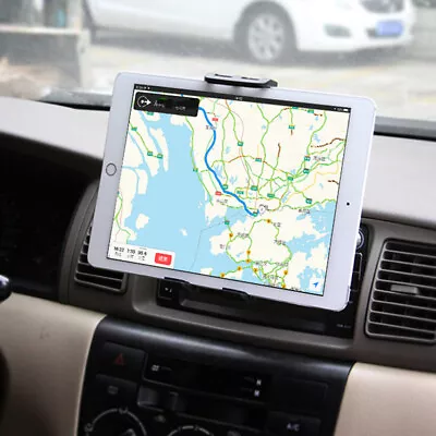 Universal Adjustable Tablet Mount Car Cd Slot Holder For 7-10.5  IPad Galaxy Tab • $12.92