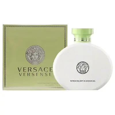 Versense Womens Bath & Shower Gel 200ml VERSACE Woody Floral Scented Body Wash • $74.12