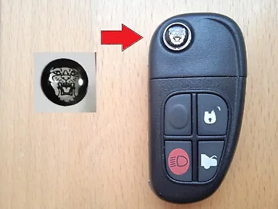 Jaguar LOGO Emblem Badge Key Remote FOB 85 Mm X S Type XK XK8 XJ XJS XJ8 XJR Uk • £9.48