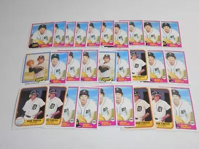 MARK FIDRYCH - Huge 28-card Lot! 1981 Topps-Donruss-Fleer! TIGERS! • $6.19