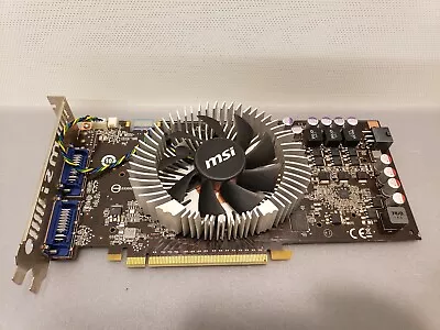 MSI Nvidia GeForce GTS 250 N250GTS-2D512 V154 PCIe Video Graphics Card GPU • $35