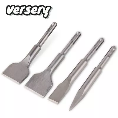 SDS PLUS Rotery Hammer Chisel Masonry Bit Flat Point Groove For Tile Concrete • $9.01