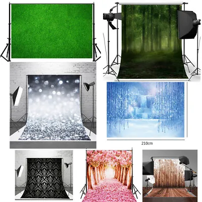 Photography Backdrops Photo Vinyl Background Studio Props Real Home Outdoor HOT • $10.42