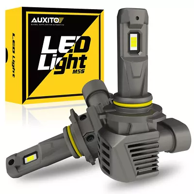 AUXITO 9005 LED Headlight Bulb 22000LM Kit High Beam White Super Bright 6500K MS • $33.24