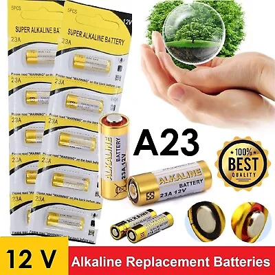 A23 Geniune Battery Alkaline Batteries Alkaline Battery 23A 12V Car Remote Alarm • $8.99