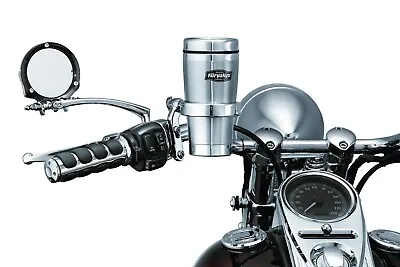 $79.97 • Buy Kuryakyn Universal Motorcycle Perch Mount 1  Bar Drink Holder With Mug 1463