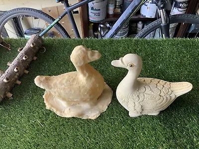 Latex Rubber Garden Ornament Mould Of A Duck • £25
