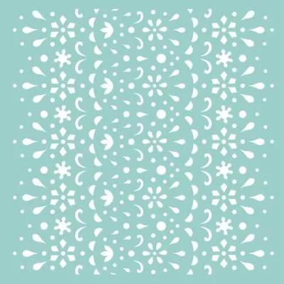 Kaisercraft Template 12  X 12  Stencil - Lace • £6.99