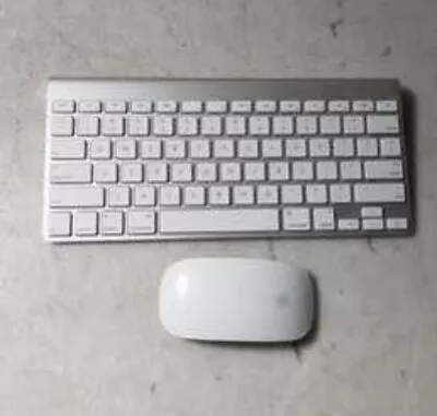 Apple Magic Mouse & Aluminum Wireless Keyboard • $125