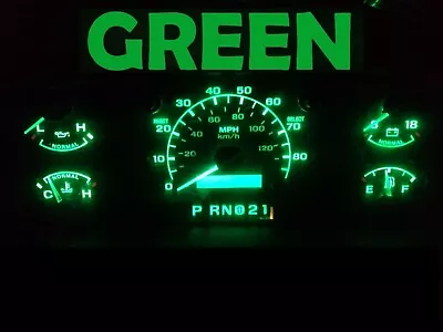 Gauge Cluster LED Dash Kit Green For Ford 92 96 Bronco F150 F250 F350 Truck  • $11.85