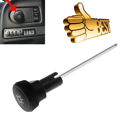$10.16 • Buy Black Headlight Switch Knob For 1992-1997 Ford F150 F250 F350 & Mustang US Fast