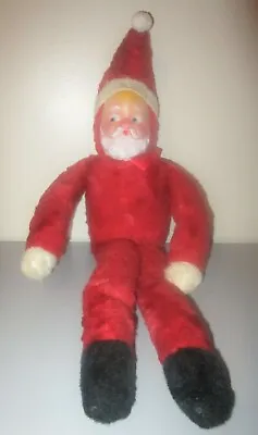 Vintage 26  Pixie Santa Claus Doll Shelf Sitter Long Jointed Legs • $49.99