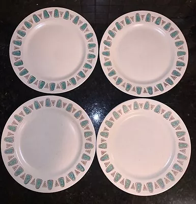 MCM Vintage Poppytrail Navaho Dinner Plates SET 4 • $40