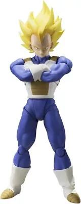 FLAWED Box Tamashii Dragon Ball Z SS Vegeta S.H. Figuarts Action Figure • $70