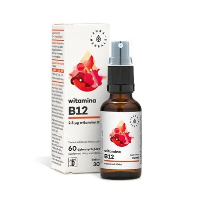 £3.85 • Buy Aura Herbals Vitamin B12 Forte Spray 30 Ml