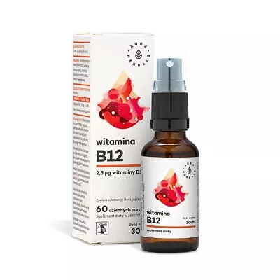 Aura Herbals Vitamin B12 Forte Spray 30 Ml • £3.79