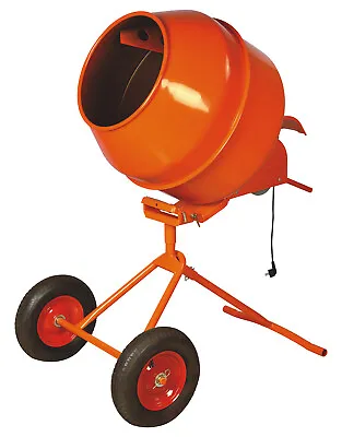 Cement Mixer Concrete 8cu Ft Electric 1/2 Hp Motor WITH TALL STAND  • $575