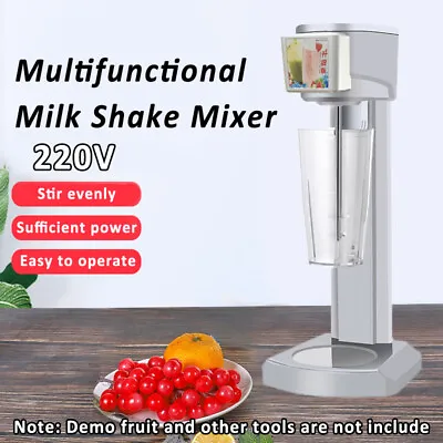 1L 220V Commercial MilkShake Machine Fully Automatic Electric Milk Tea Mixer • £155.99