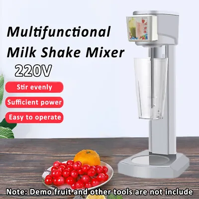 1L Commercial MilkShake Machine Fully Automatic 220V Electric Milk Tea Mixer • £155.92