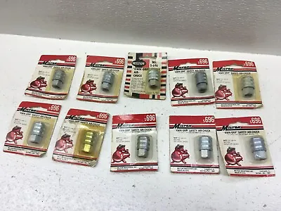 Lot Of 10 Milton S696 Kwik-Grip Safety Air Chucks 1/4  NPT Made In USA • $30