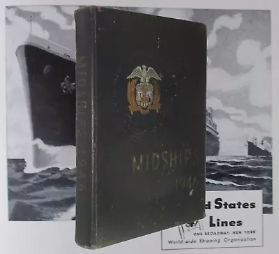 Merchant Marine Academy 1946 Midships Kings Point New York Photos History  • $89.95