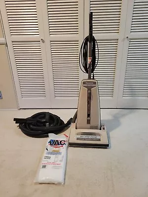 Vintage Panasonic Jet-Flo MC-6255 Upright Vacuum Cleaner With Hose Tools Bags • $150