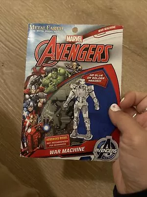 Fascinations Metal Earth 3D Model Kit Avengers War Machine MMS323 BRAND NEW A3 • $10