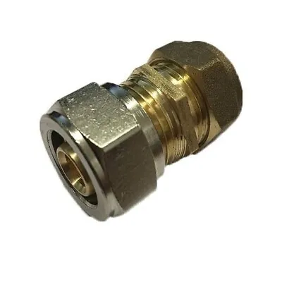 16mm X 15mm Copper Reducer Coupling Water Underfloor Heating Pipe • £8.99