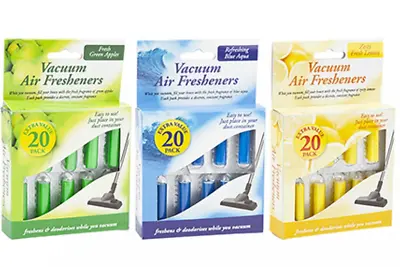 Vacuum Fresheners Scented Hoover Dust Bags Filters Cleaner Vac Air Freshener • £3.39