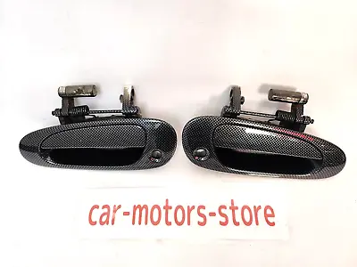 HONDA Civic Type R EP3 Carbon Fiber Outer Handle Left Right • $74