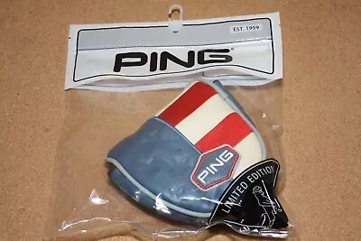 Ping Limited Edition Liberty Mallet Putter Cover Red/White/Blue New • $21.50