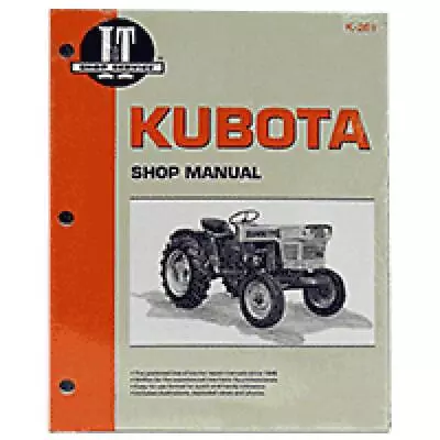 I&T Shop Manual Collection Fits Kubota L345 L185 L185 L235 L235 L245 L245 L275 L • $50.99