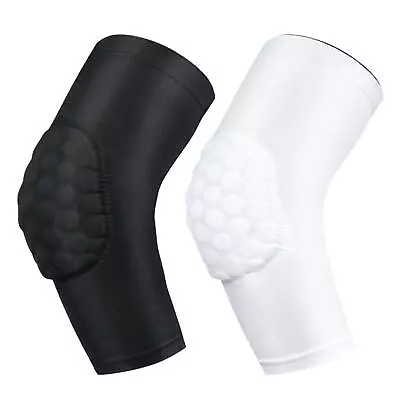 1 Pair Volleyball Elbow Pads Honeycomb Padded Arm Sleeves Breathable Elbow Brace • $15.04