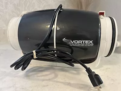 Vortex Powerfans S-Line Inline Duct Blower Ventilation Fan S-600 120v Works • $49.99